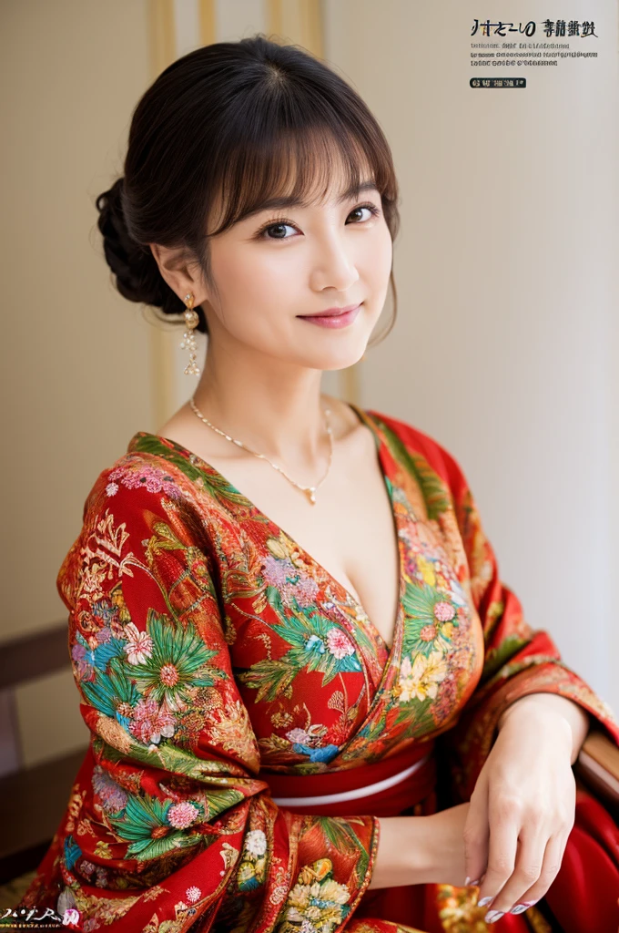 ((Highest quality)), ((masterpiece)), (detailed), Japanese,Beauty,Mature Woman