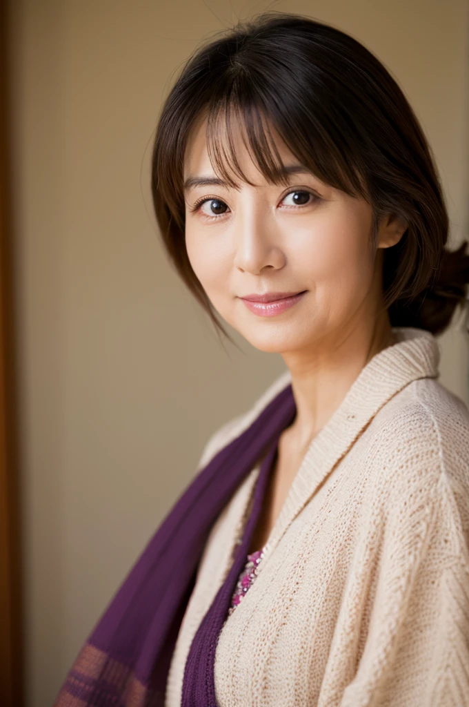 ((Highest quality)), ((masterpiece)), (detailed), Japanese,Beauty,Mature Woman