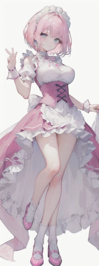 masterpiece, best quality, solo, 1girl,
Cure Blossom \(HeartCatch Pretty Cure\), HeartCatch Pretty Cure,
cowboy shot, Pretty evil grin,
pink shorts, pink wrist cuffs, gem, frills, pink choker, pink boots, pink skirt,
long ponytail, hand on forehead, hand on hip, standing, legs apart,foot on penis, panty,
(garden in the background), small hands,
1boy, penis, (cum:1.4), (footjob), Angle from below,