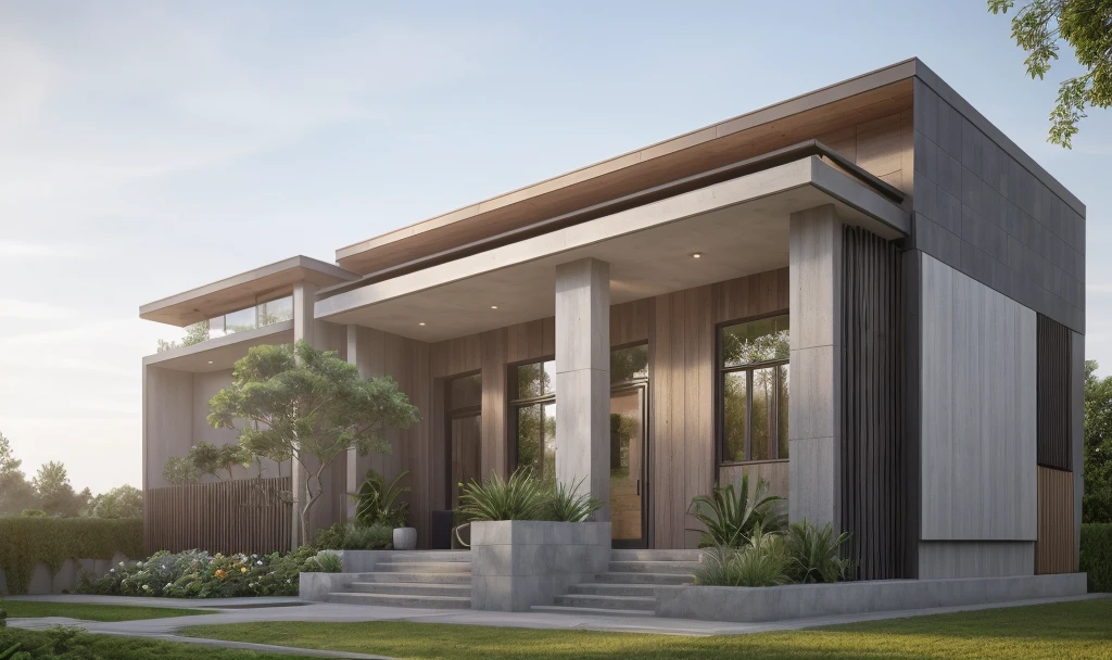 ((best quality)), ((masterpiece)), (detailed), perfect face, ((Masterpiece)), (best quality), (ultras Realistic), 8k, Raw photo, a rendering of a modern house with vietnamese roof anh brick yard , realistic garden, contemporary house, exterior design, wide establishing shot, modern house, in style of simplified realism, concept house, realistic building, front elevation view, wide angle exterior 2022, inter dimensional villa, building facing, sharp focus ilustration hq, modern style, realistic establishing shot, concept house, wide angle exterior 2022, precise architectural rendering, inter dimensional villa, award-winning render, front-view, mid-view, detailed rendering, architectural render, architecture render, modern house, architectural visualization, realistic architecture, insanely detailed rendering, exterior , trees landscape, sky wood paneled ceiling, a rendering of a modern house with a garden, precise architectural rendering, high quality rendering, award-winning render, professional render, beautiful 3 d rendering, beautiful rendering, architectural rendering, a photorealistic rendering, luxcore render, stunning render, an award winning digital render, beautiful rendered, high-quality render, architectural 3 d render, artistic render, a view of a garden with lots of flowers and plants, in a cottagecore flower garden, cottagecore flower garden, lush flowery outdoors, garden with flowers, flower garden summer morning, lots of plants and flowers, lush garden surroundings, lush chic garden, with a french garden, lush plants and flowers, home and garden, garden at home, homes and gardens, permaculture, with a garden, sustainable architecture, gardening, green house, homes and garden magazine, beautiful house on a forest path, vegetal architecture, a rendering of a modern house with a small balcony and a bancony , precise architectural rendering, modern house, contemporary house, concept house, street,