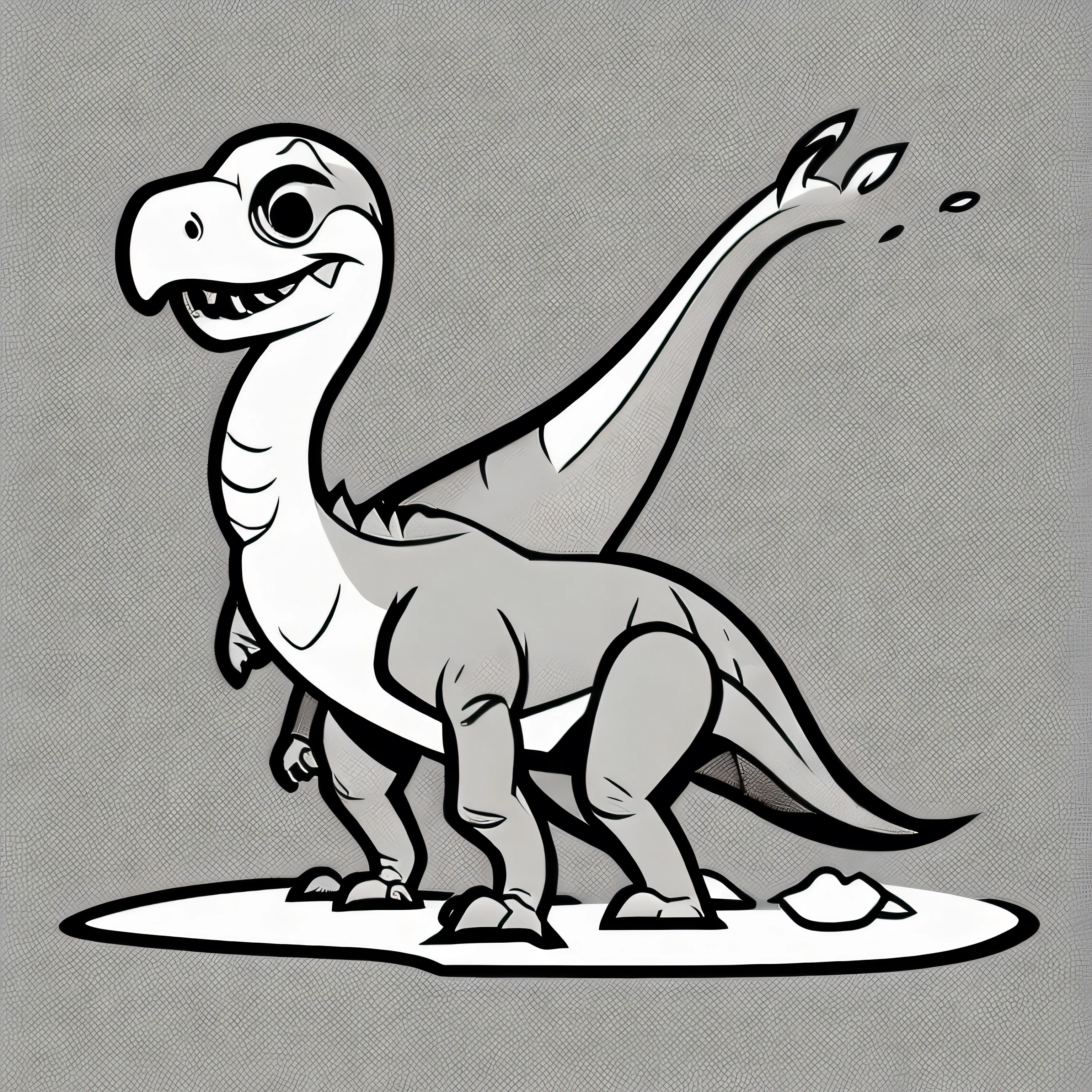 white background,monochrome,dinosaur,cute eyes,