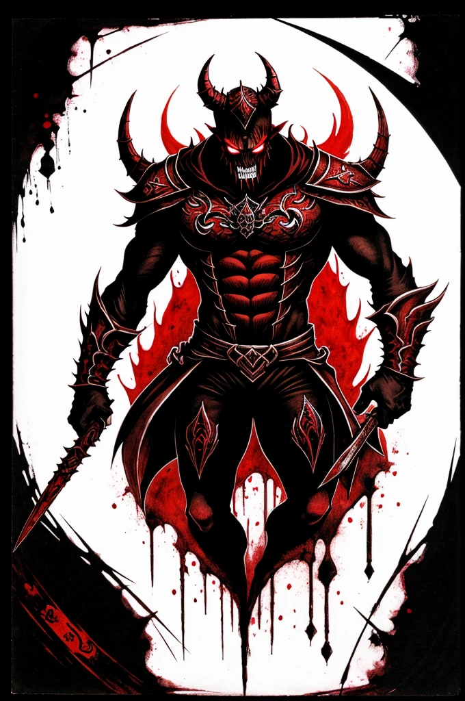 A combination between the ink demon and the crimson omen