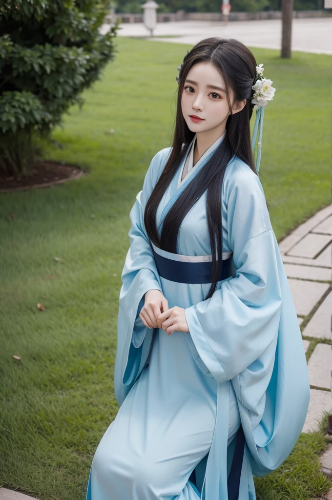 best quality, Hisae,1 girl,Hanfu, Radcliffe,