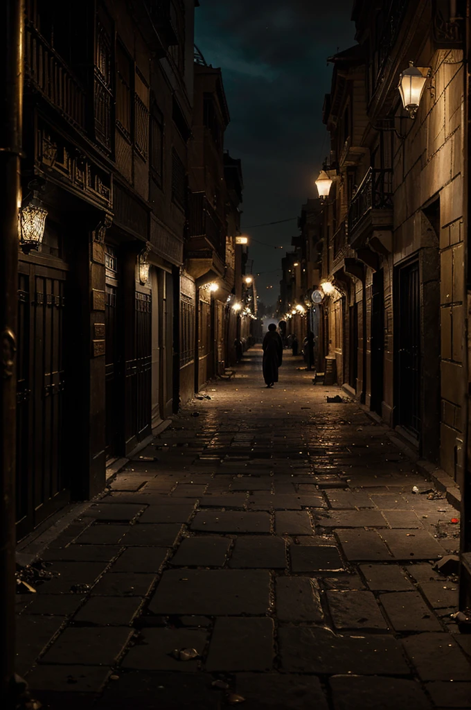 Majestic city of Nineveh brimming with vibrant life, but marked by dark currents of malice and violence - intricate alleyways teeming with clandestine activity amidst grand architecture, a dramatic juxtaposition of opulence and sinister deeds captured in a moody, gritty composition. #disney
#3d
#western-art
#pixar
#dreamworks
#styled
#animated cartoon