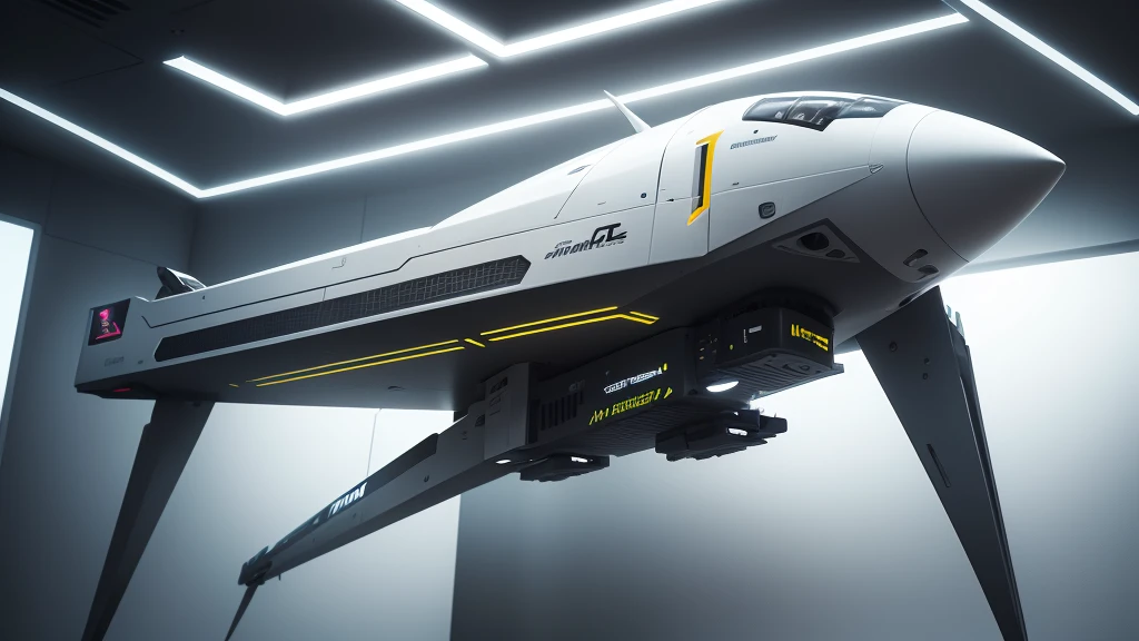 Generate a conceptual image of an exhibition showcasing RTK-related products. The exhibition should include posters with information about RTK and the products, incorporating technological elements. The design should feature professional and futuristic elements such as digital grids, glowing lines, and high-tech icons. The overall style should be sleek and sophisticated, emphasizing the precision and innovation of navigation and positioning technology.