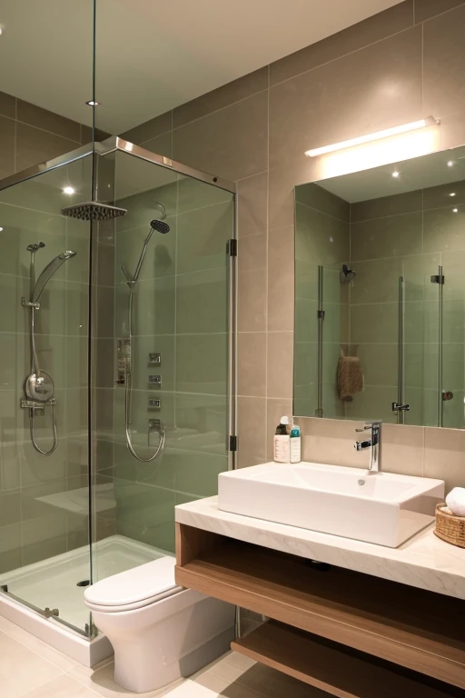 Luxury House、shower room