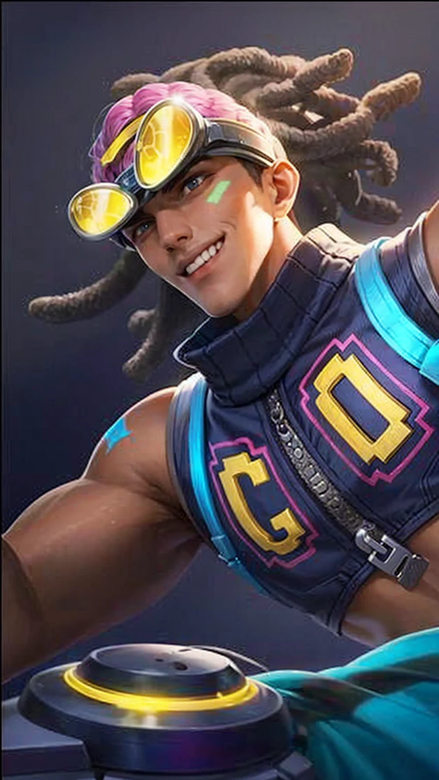 Best quality, masterpiece, detailed skin texture, detailed clothes texture, detailed face, super detail, 8k, intricate detail, 1 boy, The color doesn't change, Muscle guy, 1 guy
