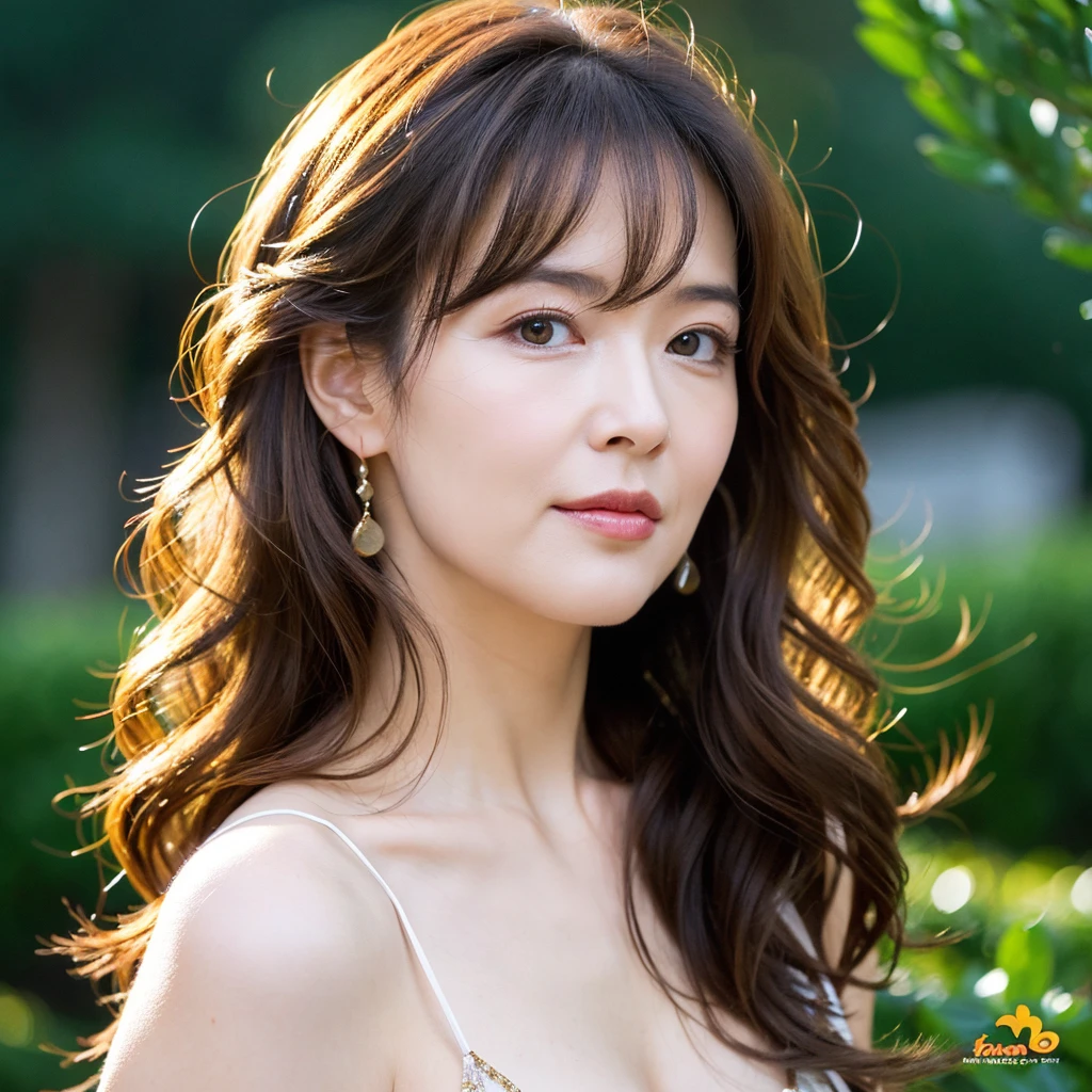 Beautiful mature woman with beautiful wavy long hair, Naughty Mature Woman, Ultra-high resolution,(Realistic:1.4), ((Highest quality)), ((masterpiece)), (be familiar with),