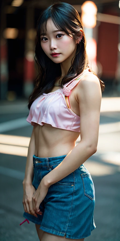 Cute Japanese College Girl、Pink micro bikini、Outdoor Track Field、((Slime-ified、Petite))、Photorealistic、picture、masterpiece、Realistic、realism、Photorealism、High Contrast、Photorealisticアートステーショントレンドのデジタルアート8k HDHigh resolutionとdetailedなリアル, detailed, Skin Texture, 超detailedな, リアルなSkin Texture, Armature, Highest quality, 超High resolution, (Photorealistic:1.4),, High resolution, detailed, Raw photo, sharp, Nikon D850 film stock photo by Lee Jefferies 4 Kodak Portra 400 camera F1.6 Lenses、Rich colors、Ultra-realistic and realistic texture、Dramatic lighting、Unreal Engine、Art Station Trends、Cinestill 800,Huge