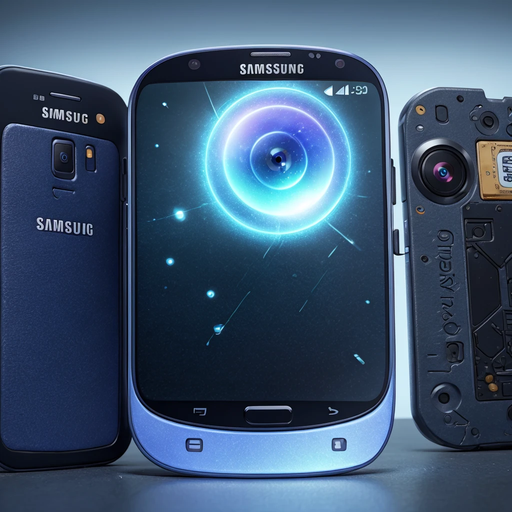 Samsung mobile phone comes to life and is ultra powerful ,eyes come out ,boca ,Clothes ,just metal and glass with super powers 