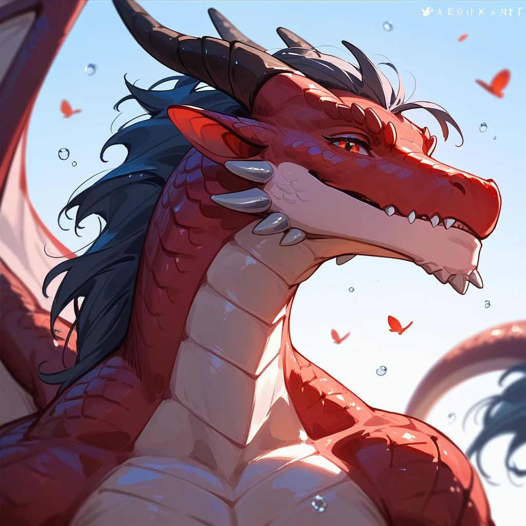 white pink-red scales water in dragon art style (score_9,score_8_up,score_7_up,score_6_up,score_5_up,score_4_up)
