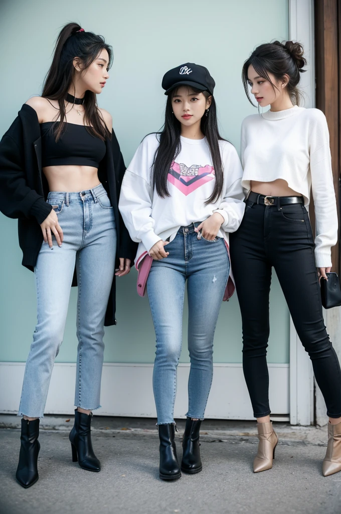 Fashion in the 80s was bold、Characterized by diversity and experimentation。Here are some elements and styles of fashion in the 80s:Leggings and Jeans:Leggings and Jeans是80年代非常流行的单品,Especially when paired with high heels or boots,Can show the curves of women's body。Large earrings and a wide belt:Large earrings and a wide belt是80年代流行的配饰,They can add a sense of style and personality to the overall look。 Long hair and headbands:Long hair style,Such as the famous "Madonna Head",And a variety of headbands and hair accessories,It was also part of the fashion of the 80s。 Colorful makeup:80s makeup was characterized by bright colors and heavy eye shadow,Reflects the fashion style of the time。