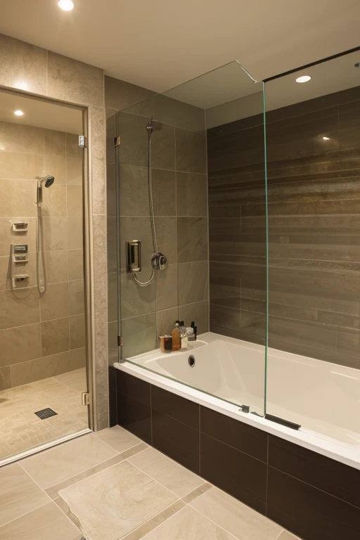 Luxury House、shower room