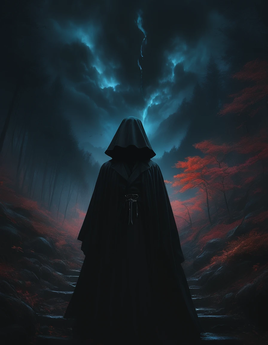 ((Masterpieces with up to 16K resolution):1.6),((soft_color_photograph:)1.5), ((超detailed):1.4),((Cinematic stills and dynamic angles):1.3) | ((double contact):1.3), ((Scary black grim reaper silhouette effect):1.2), ((Superimposed on a beautiful woman):1.1)《Dark forest sky》Agnes Cecil, Jeremy Mann, Oil and ink on canvas, Awesome dark art, Super Dramatic Lights, photographイラスト, Amazing depth, the Ultra-detaileded, 虹colorの黒, Extra dreams, intricately detaileds, Amazing depth, Great atmosphere, A fascinating, unusual and vibrant landscape, ((Shinigami Sickle):1.1), Maximalism ((It's Beautiful Outside, The inside is ugly, Pressure and pain, Beauty and despair, hard and soft, positive and negative, Hot and cold, Sour, Lively but boring, perfectionな調和, Light and shadow, Young and old, Black and White, Corresponding color, Noise々Quiet and peaceful, Chaos and Peace, life-and-death):1.2) A complex masterpiece from the leader in real-time engineering. | Rendered in Ultra-high definition with UHD and retina quality, this masterpiece ensures anatomical correctness and textured skin with super detailed. Focus on high quality and precision, This award-winning work is、Capture every nuance with stunning 16K resolution, Immerse the viewer in the vivid depiction. | ((perfection_composition, perfection_design, perfection_Layout, perfection_detailed, Ultra_detaileded)), ((Strengthen_all, repair_all of)), Learn more, Strengthen.