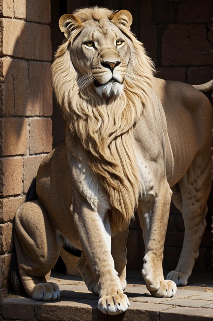 A Christian animated lion but not so