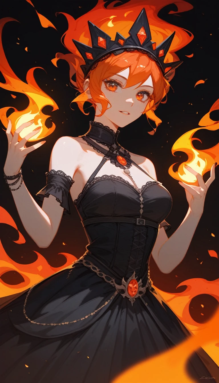 illustartion,digital art,1girl, short straight blond hair, posing, short dress made of fire and flame, complex shop background, 
<lora:FireFashion70:0.6> FireFashion,8k uhd, high quality, (intricate details:0.9), (hdr, hyperdetailed:1.2),[cory loftis, strobist, pascal campion::0.2]