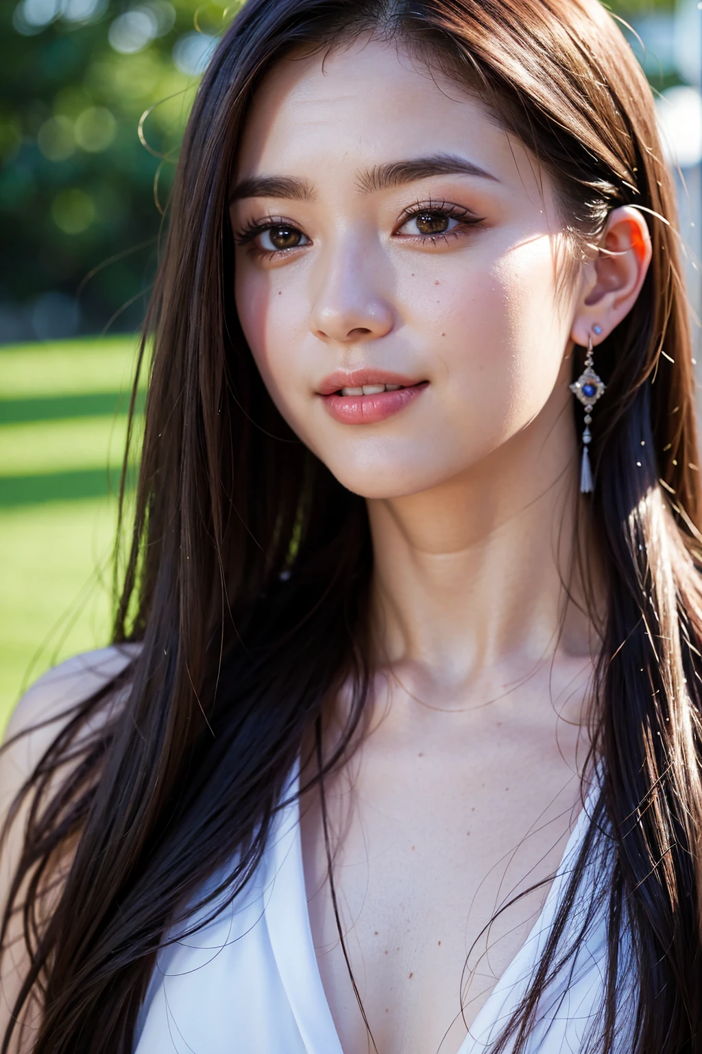 (Sillamäe:1.5), close up, masterpiece, best quality, raw photo, photorealistic, face, incredibly absurdres, hyper realistic photo of a beautiful girl (Thai Mix), seductive smile, cute, long hair, depth of field, highres, ultra-detailed, finely detail, extremely detailed, extremely detailed eyes and face, sharp pupils, realistic pupils, sharp focus, cinematic lighting,