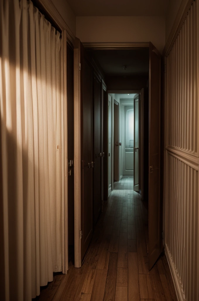 Horror image room whispers