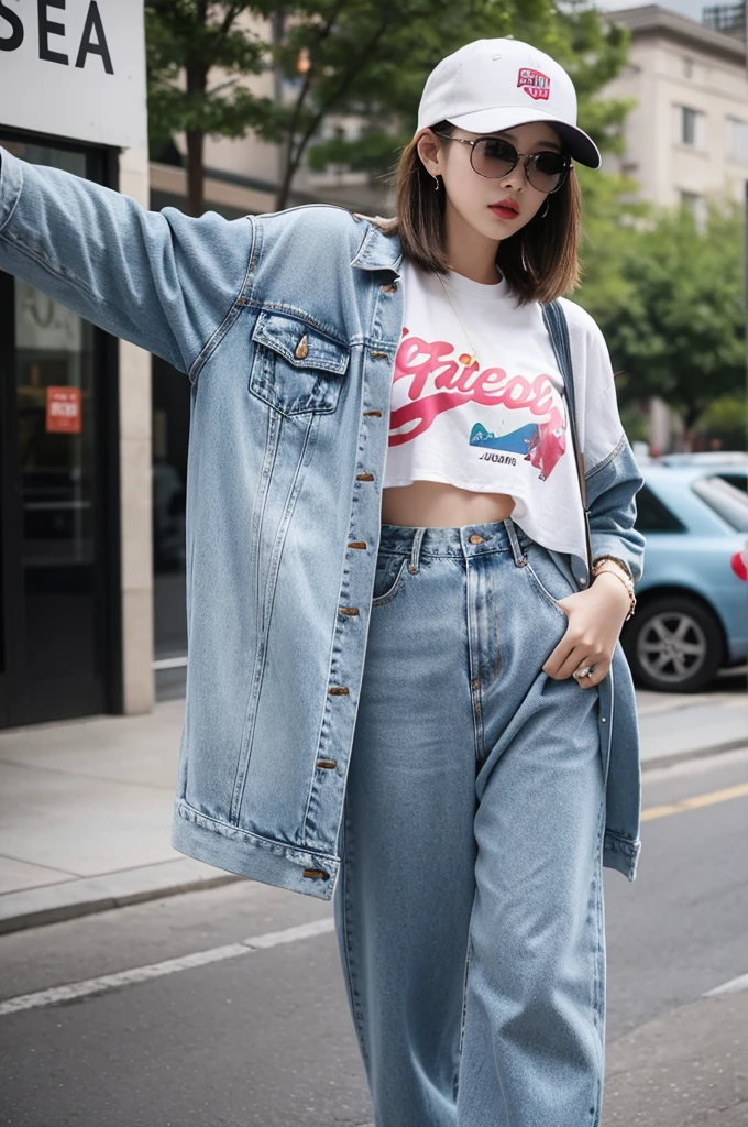 Swing back to the 90s，The golden age of nostalgia and unique style！today，Let us review those unforgettable fashion elements together，Bringing retro style back to the forefront of fashion。Loose fit - loose jeans、Oversized T-shirts and sweatshirts，And those oversized suit jackets，They are all iconic outfits from the 90s。Layered matching：Try mixing and matching pieces of different materials and styles，For example, wear a denim jacket over a loose T-shirt.，Wear a pair of sweatpants，Create a casual and unique 90s style。 Use of color：Go bold with bright colors and prints，But also pay attention to the color matching，Avoid too much clutter。 Accessories：Vintage sunglasses、Waist bag、Baseball caps, etc.，They are all great choices for enhancing the 90s style。
