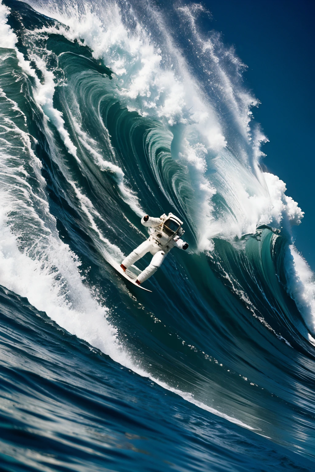 Astronaut in the ocean