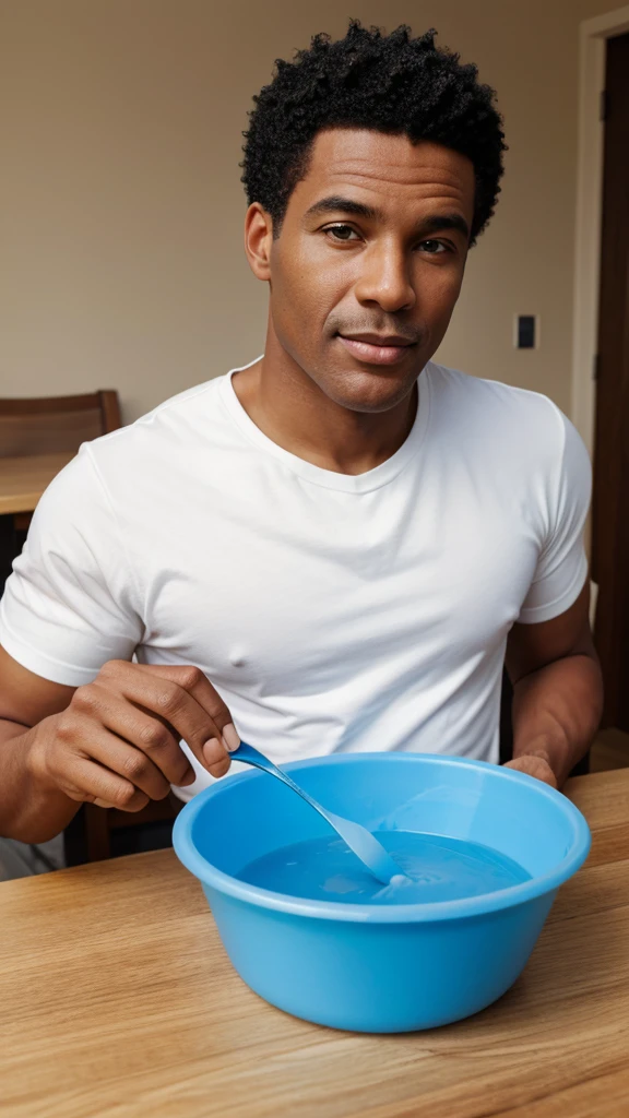 A men Inventor of vaseline eat by tablespoon
