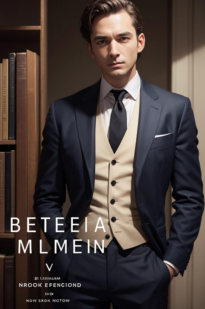Brilliant man, book cover