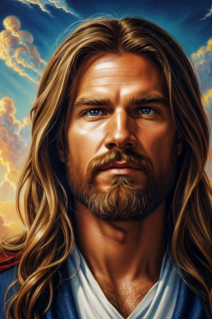 jesus in the clouds with his hands out, jesus christ, greg olsen, portrait of jesus christ, jesus, author：Scott Gustafson, author：James Ryman, portrait of a Heavenly god, God is watching me, young, Catholic Church Teach Art, Heaven on earth, jesus face, The Face of God, Teach Art, Heaven!!!!!!!!, jesus of nazareth
