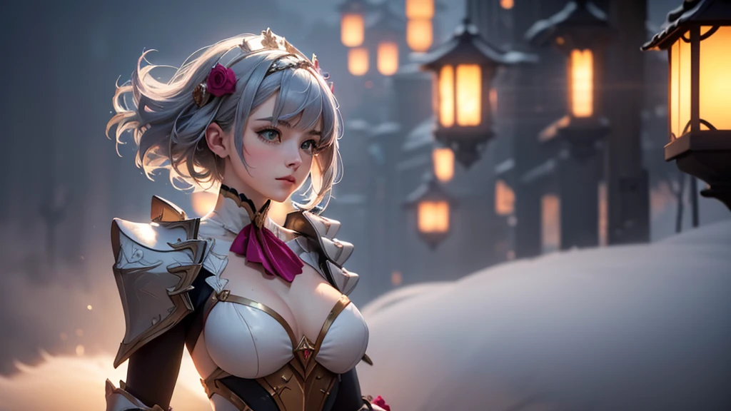 [Noelledef]:1.5,((Masterpiece,of the highest quality,Detailed images,Beautiful images))1.4(noel images、by bob、mondstadt、The wind blowandoble, Overall bright lighting、backlight、A fantastic atmosphere、thick fog)1.1(Beautiful body lines、beautiful neckline)


