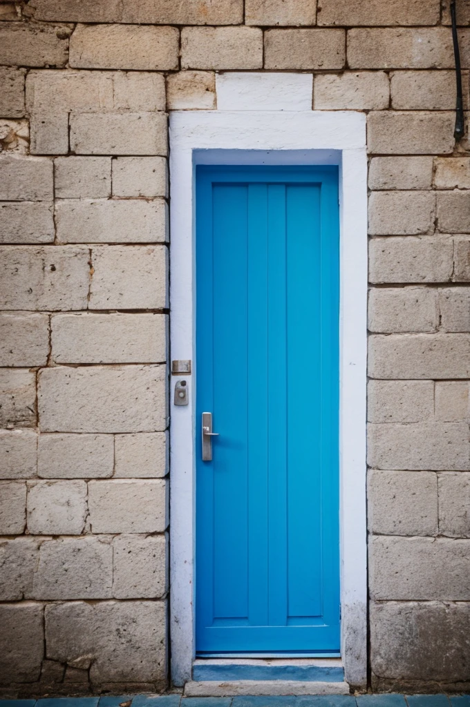 Bright blue portal 