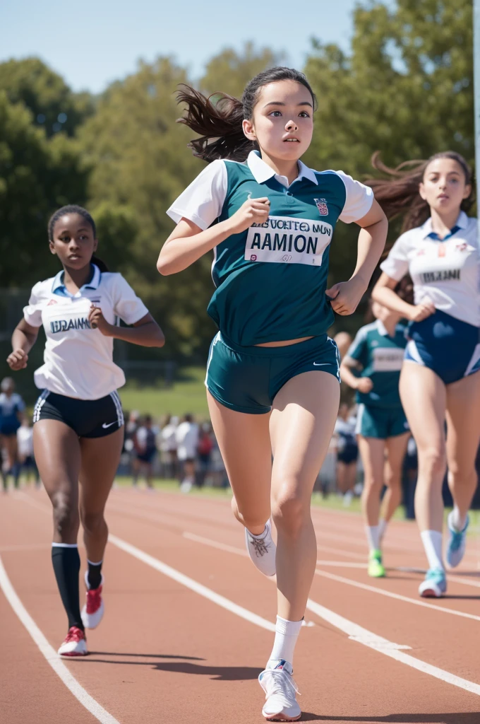 a school going to compete in athletics