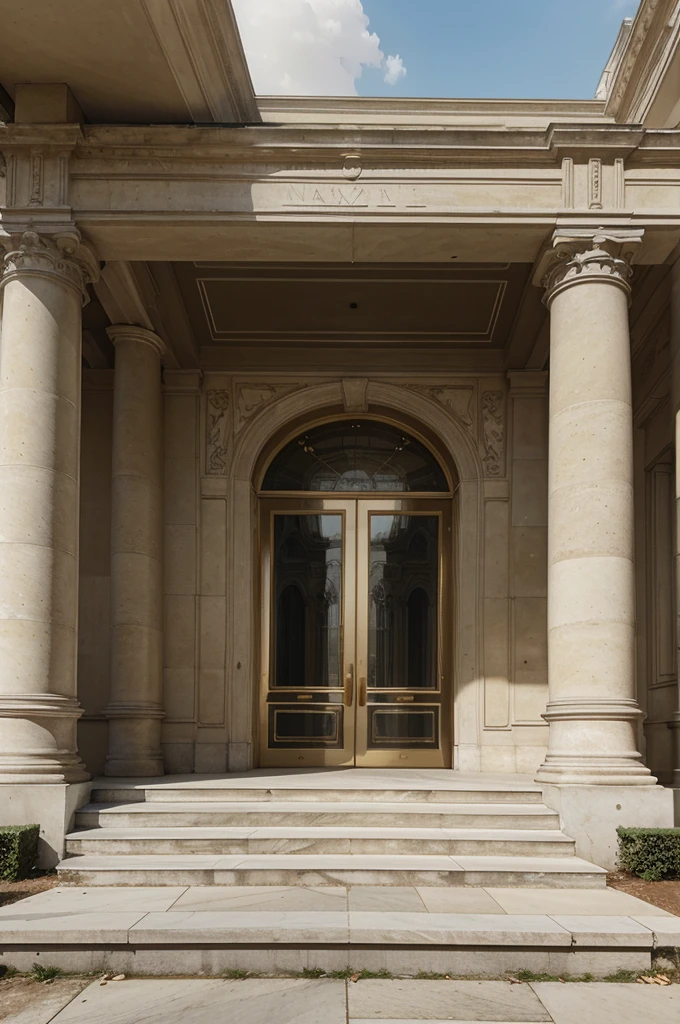 an artist's rendering of the exterior of a building in paris, france, neoclassical style, neo - classical style, neoclassical architecture, neo classical architecture, neoclassicism style, precise architectural rendering, on a great neoclassical square, architectural rendering, elegant architecture, neoclassical, an extremely detailed building, detailed rendering, classicism style, exterior shot, tall terrace, luxury architecture, architectural visualization, exterior photo, neo - classical, neo-classical