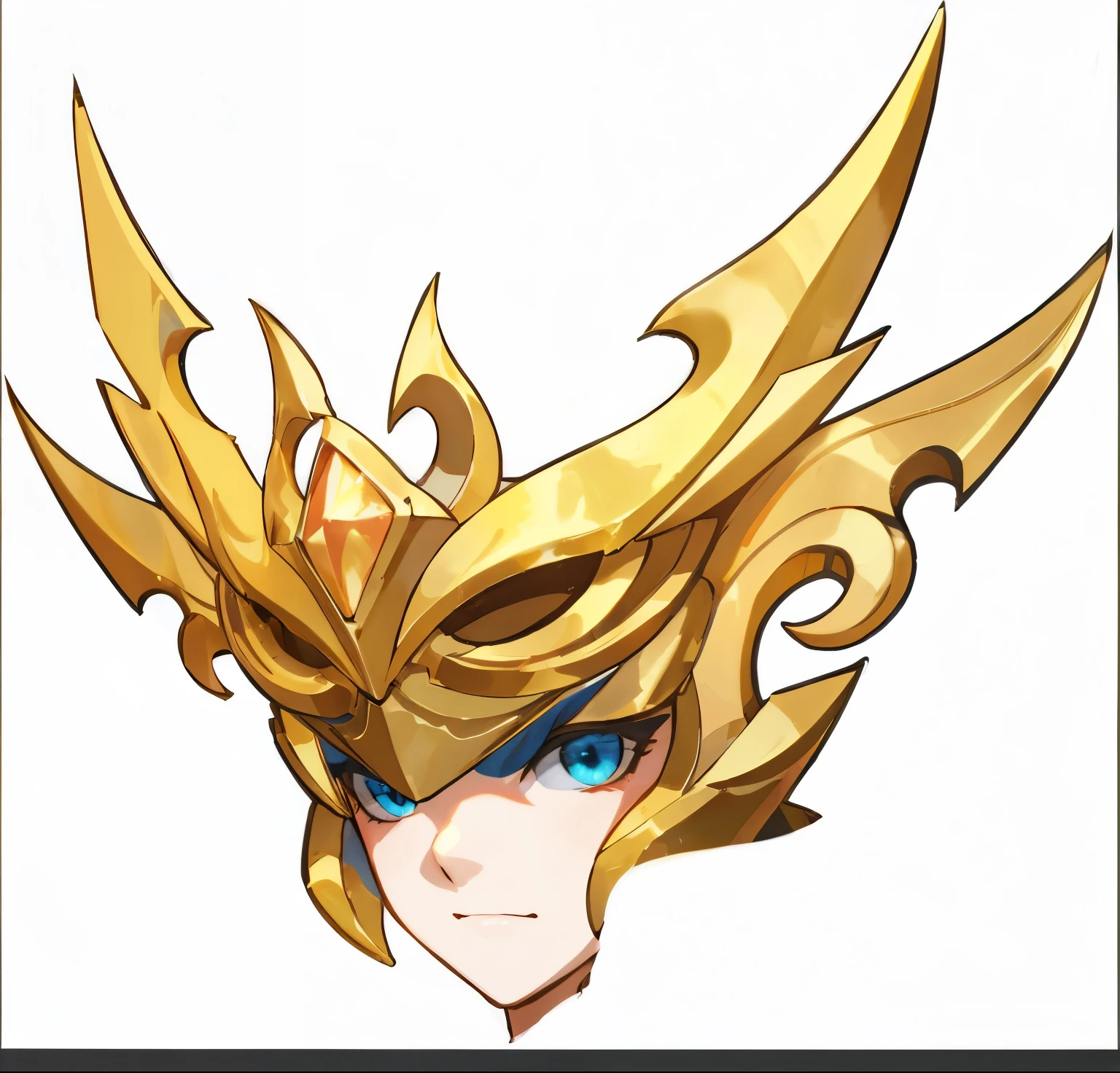 Metal helmet,Unity of light and shadow,