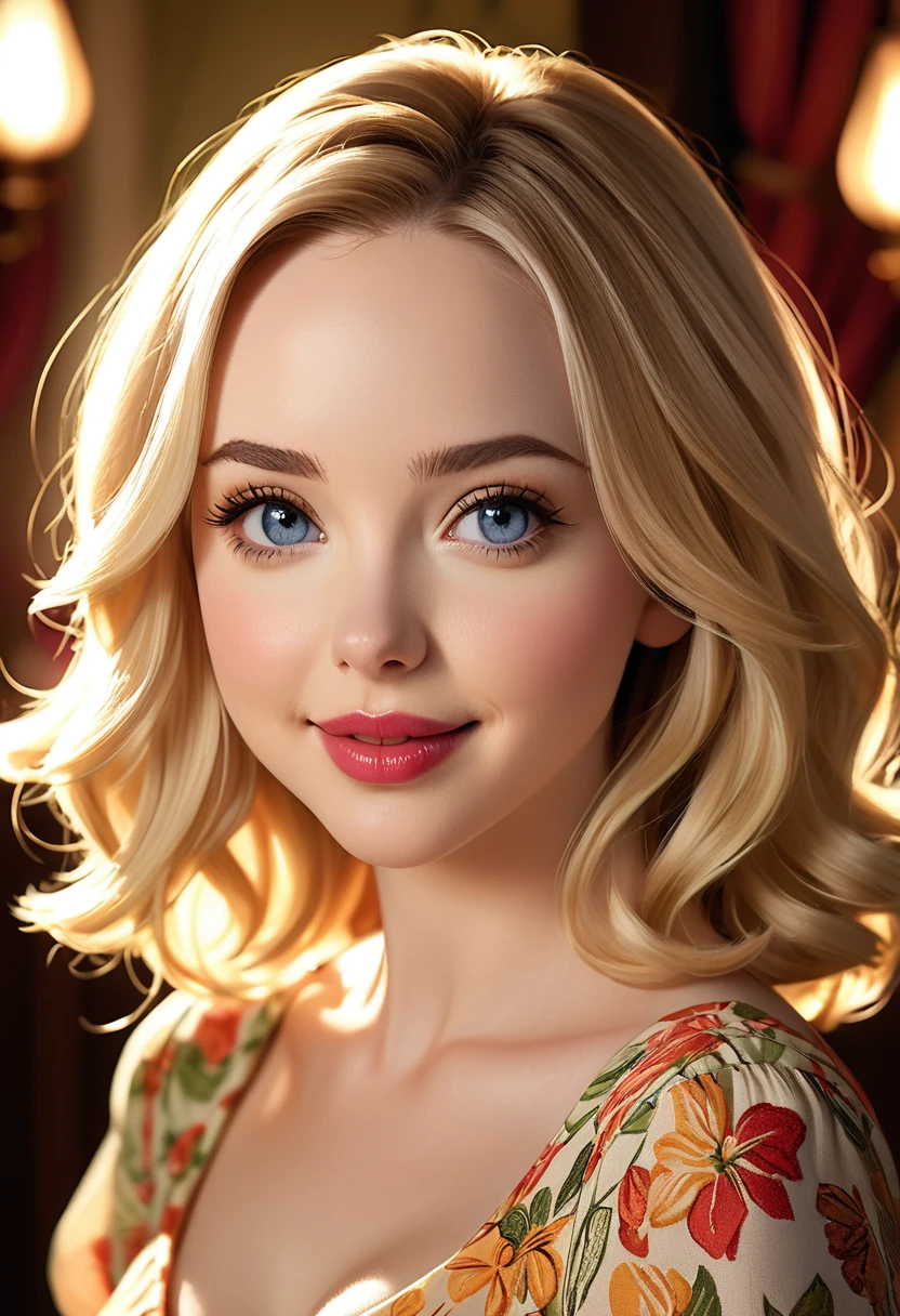 50 house wife. featuring warm lighting and shadows. should be of the highest quality, a masterpiece with intricate details.
She should have luscious lips, a wide smile, and bright, expressive eyes, exuding beauty, cuteness, and adorableness. Ensure the image is high resolution and sharply detailed, with a detailed and vibrant background. Scarlett Johanson, Alison Brie, Dove Cameron
Incorporate mystical lighting in the background, creating a romantic and enchanting atmosphere.
