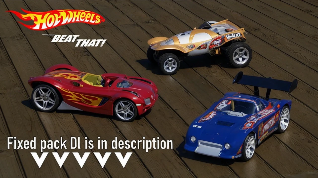 Hot Wheels beat that!