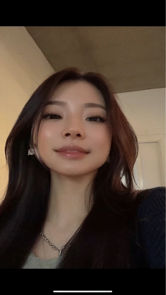 (8K, Photorealistic, RAW photograph, Superior image quality: 1.4), High school girls in Japan、chest neckline:1.2、super detailed face、Eye of detail、double eyelid、Bring your chest together、sharp focus:1.2、beautfull woman:1.4、chestnut hair、maximum quality、Masterpiece artwork、超High resolution、Highly detailed and professional lighting smile、Loose and light knits、Shoulder out、苗条、serious facial expression、long hair 、Fatal position, piercing look, very sexy