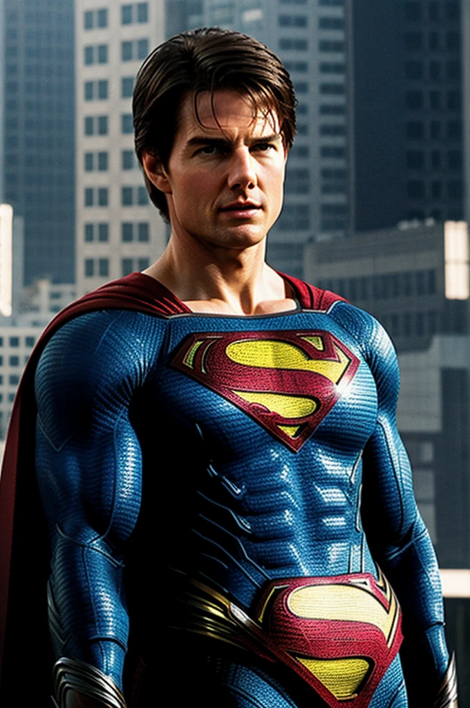 Tom cruise as Superman 