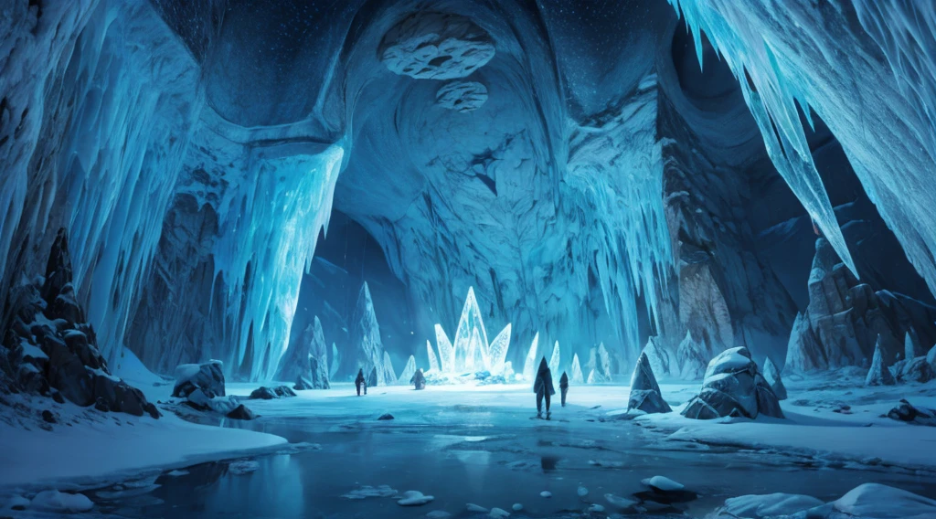 (best quality,4K,8K,high resolution,masterpiece:1.2),Extremely detailed,(Practical,photoPractical,photo-Practical:1.37),Antarctic pyramid structure,Ancient Technology,Alien Architecture,mystery,Moonlight illuminates,icy landscape,Bleak,sublimation,Otherworldly,Secrets hidden in the ice,Shining Aurora,Unexplored,Overwhelming,Sparkling ice crystals,Steep cliffs,Ice Cave,Reflections on the frozen lake,Unknown Abyss,Crystal formation,The wind whispered,mystery artifacts,Dark Shadows,Distant stars,Powerful energy,Alien Creatures,Prominent geometric pattern,Holographic Display,Advanced Machinery,Language symbols,Overwhelming Awe,Uncovering Secrets,Frozen for thousands of years,magical and technology,Unimaginable knowledge,The unknown power,Stunning beauty,Frozen in time,Old control room,Rediscovering a lost civilization,雄伟而mystery.