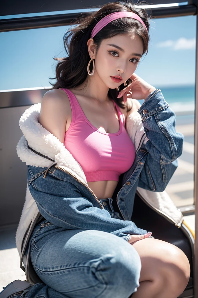 The 80s was a vibrant and experimental period in fashion.,Fashion during this period was influenced by music.、Strong influence of television and culture,Especially rock music、Hip-hop culture and the style of pop icons such as Madonna。Here are some of the characteristics of 80s fashion:
Emphasis on shoulders:One of the most distinctive features of the 1980s is the exaggerated shoulder design,Such as padded shoulders and wide shoulder jackets,This design emphasizes the power and sexuality of women。
Bright colors and patterns:The clothing of this period often used bright colors、Bold colors and patterns。Popular colors include neon、Bright pink and electric blue。
Metallic and glitter elements:Fashion in the 80s,Metallic fabric、Sequins and glitter are very popular,Especially in nightlife and settings。
Jeans and denim jackets:Jeans were still very popular in the 80s,Especially skinny jeans and embellished denim jackets。
Athleisure wear:With the rise of fitness culture,Athleisure wear也开始流行,Including sweatpants、Sneakers and sports jackets。
Synthetics and elastane:Clothing in the 1980s made extensive use of synthetic materials,Leica(Lycra)and spandex,These materials make the garments fit better、More resilient。
Hair and Makeup:Hairstyles in the 80s were usually curly or wavy,Makeup emphasizes heavy eye shadow、Eyeliner and bright lip color。
Accessories:80年代的Accessories也很独特,Includes large earrings、obi、Bracelets and Headbands。
Madonna's influence:Madonna as a pop culture icon of the 1980s,Her style had an impact on the fashion of the time.,Especially her underwear outerwear and mix and match style。