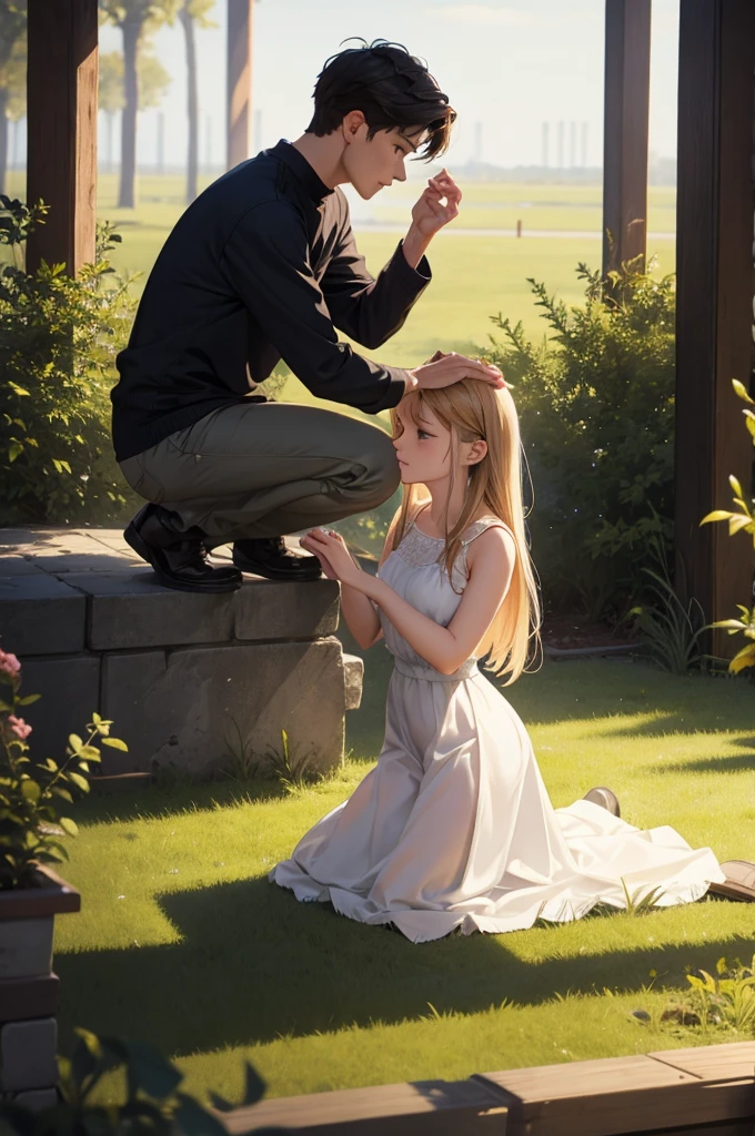 kneeling
