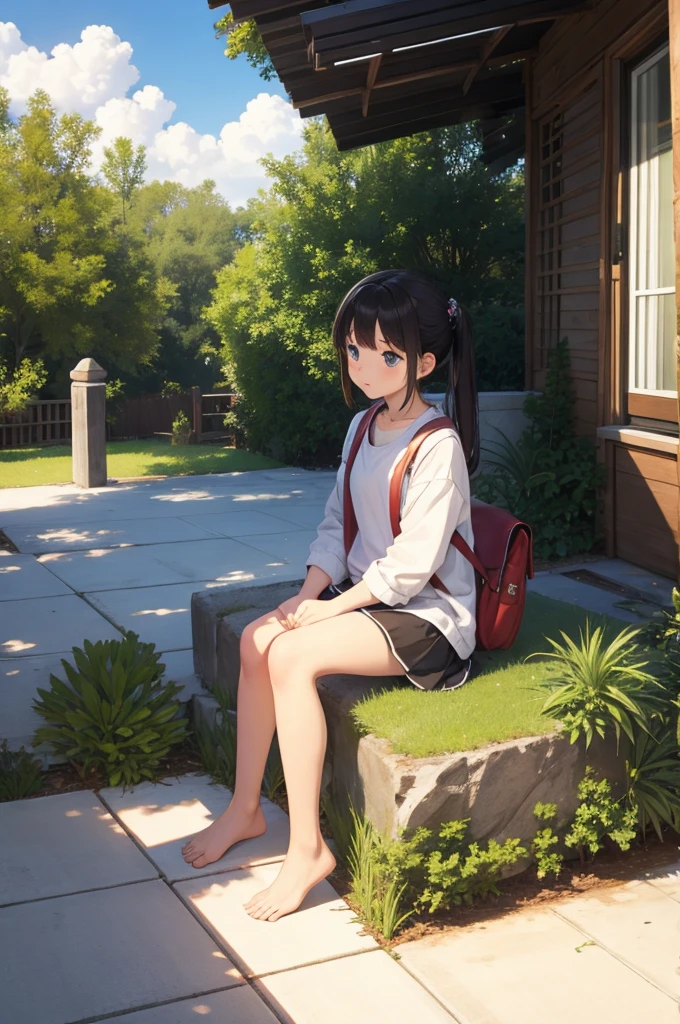 sitting