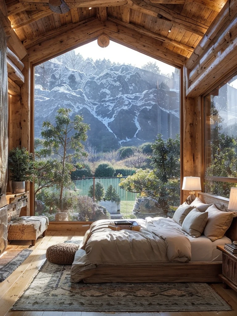 a cozy interior room, a warm and inviting living space, a comfortable study or library, a cozy bedroom, a charming and inviting home setting, a well-lit and cozy atmosphere, a cozy and intimate living room, a cozy and welcoming home environment, a cozy and relaxing indoor space, a warm and inviting cozy room, ((1:1))