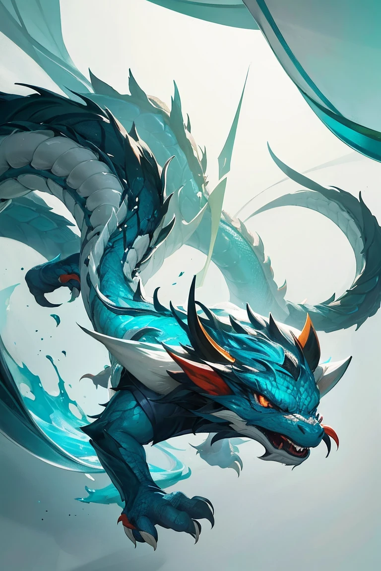 Chen Jia Leng，Ye Ruikun，Minimalism，Light colors，Feeling of breathing，Cute big dragon，color