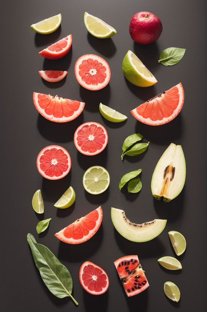 Senarios for dehydrated fruit photo background 