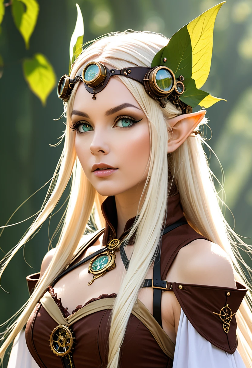 Steampunk elven princess.