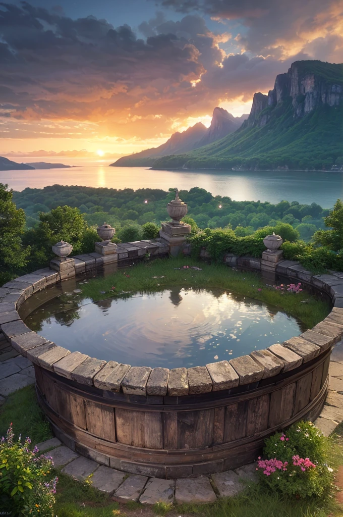 masterpiece, best quality, high quality, Extremely detailed CG Unity 8K wallpaper, landscapes, perfect reflection, stunning water surfaces. outdoor, Sky, cloud, dusk, no humans, castle, Gothic, Mountain, landscape, water, trees, blood moon, waterfall, cliff, nature, lake, river, cloudy Sky, Detail enhancement, Detail enhancement, no defects. Award-winning photography, Bokeh, depth of field, high dynamic range, bloom, Color difference, photorealism, Very detailed, complex, high detail, dramatic, Castlevania,
