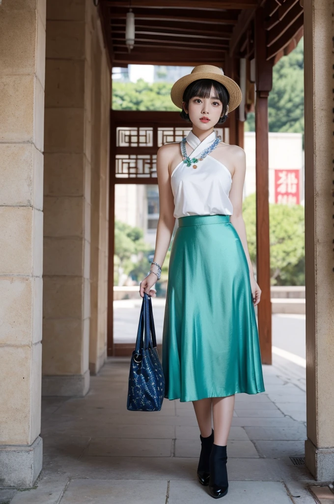 1920s的时尚穿搭是一个充满创新和变革的时期,Fashion during this period was influenced by a variety of cultural and social movements,包括Women's Liberation、Jazz and Art Deco。以下是一些1920s时尚的特点:
Women's Liberation:1920s是Women's Liberation的时期,Women began to wear pants、Hair cut short,These behaviors were seen as a challenge to traditional gender roles at the time.。
Art Deco:1920s的时尚受到Art Deco的影响,Characterized by clean lines、Symmetrical design and geometric patterns。
Short skirt and short hair:1920s,Women's skirt length shortened,Short hair becomes a popular trend,This style is called "garçonne"(French for "boys and girls")。
The influence of jazz:爵士乐的兴起对1920s的时尚产生了影响,The characteristic reflected in the clothing is the tassel、Sequins and Bold Patterns。
Lower waistline:1920s初期,女性的Lower waistline,The skirt is loose,This design is called a "straight skirt"(tubular skirt)。
Colors and Patterns:1920s的服装色彩丰富,Including bright red、Blue and Green。Pattern-wise,Geometric and abstract patterns are popular。
Accessories:1920s的Accessories包括长珍珠项链、Feather scarf、Wide-brimmed hat and gloves。
Makeup and Hairstyle:1920s的化妆品强调眼妆和唇妆,Hairstyle,Short hair and bob haircuts are popular。
Evening wear:1920s的Evening wear非常华丽,Use Silk、Lace and other high-end fabrics,Often accompanied by long gloves and jewelry。
1920s的时尚是表达和个性张扬的象征,The clothing and styles of this period still have a profound influence on the fashion world today.。
