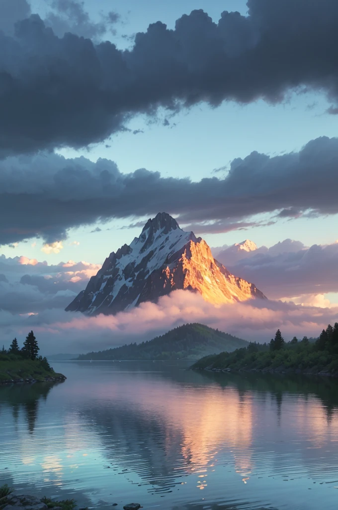 masterpiece, best quality, high quality, Extremely detailed CG Unity 8K wallpaper, landscapes, perfect reflection, stunning water surfaces. outdoor, Sky, cloud, dusk, no humans, castle, Gothic, Mountain, landscape, water, trees, blood moon, waterfall, cliff, nature, lake, river, cloudy Sky, Detail enhancement, Detail enhancement, no defects. Award-winning photography, Bokeh, depth of field, high dynamic range, bloom, Color difference, photorealism, Very detailed, complex, high detail, dramatic, Castlevania,