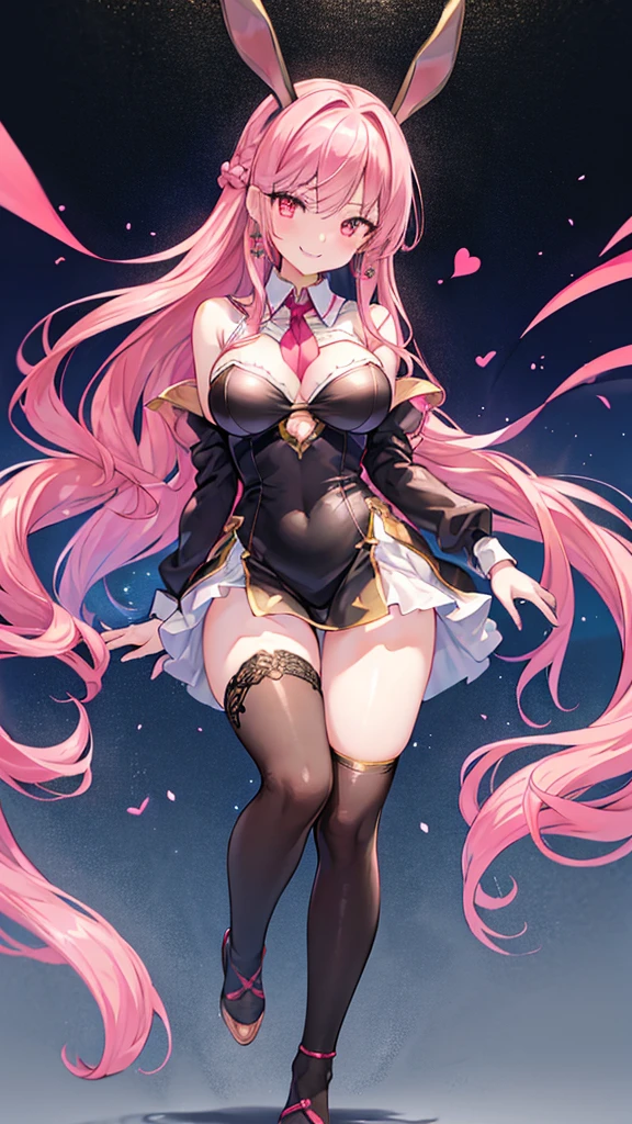 ((best quality)), ((masterpiece)), (detailed), (character focus、 Focus,whole body), Anime 2D Rendering, Realistic young anime women, Five fingers, Perfect face, Beautiful details, 1 girl, dissimilation, Tattoo, double, High Leg Raise, corruption, Heart-shaped pupils, Heart, Symbol-shaped pupil, blush, open mouth, pubic Tattoo, Focus only, collar, co在ered nipplee,Jewelry, Magical girl, Dark Man, earrings, eternal, Long hair, Large Breasts, Comfgh, Black over-the-knee stockings, 国家反corruption局,((best quality)), ((masterpiece)), (detailed), (character focus、Breast Focus,whole bRealistic young anime women, Five fingers, Perfect face, Beautiful details, Beautiful Body, Beautiful breasts, Beautiful thigh, Breasts)、(Long hair)、((Grin))、She her face and body toward the audience,美丽的脸庞和迷人的Smile,eternal、(masterpiece, best quality:1.2), National Anti-Corruption Bureau, Wrong Smile, Long hair, Rabbit ears, Bunny Girl, Long hair, glowing eyes, Transparent black leather jacket,Short Mini Dress,(Ilyasviel von Einzbern),Red eyes,Pink Hair,(French Braid),Bronze skin