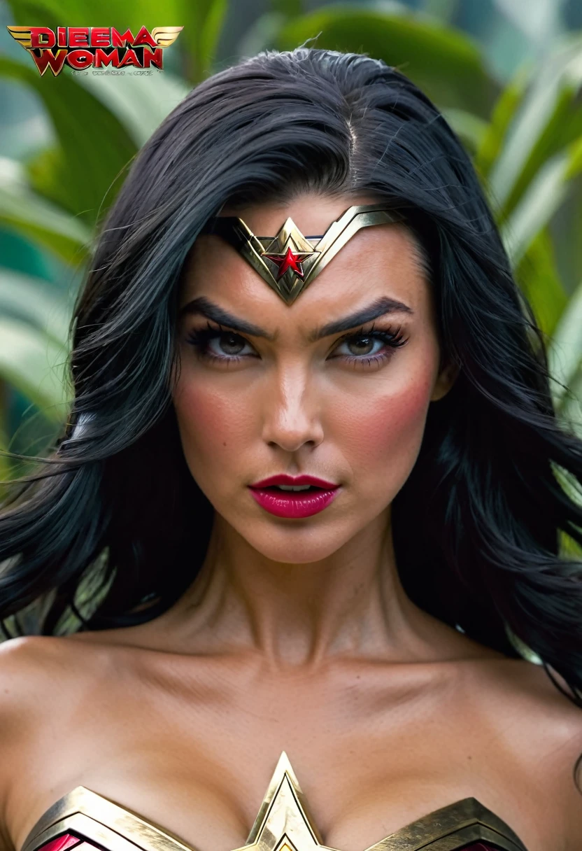 (((Extreme close-up Diaema Wonder Woman))) ruby rose(((long black hair)))under the mantle of the Amazon warrior Wonder Woman Diaema Wonder Woman frontal images color images Splash))),(((ruby rose))),(((black hair Largo))),(((black hair))),(((Diaema Wonder Woman)))