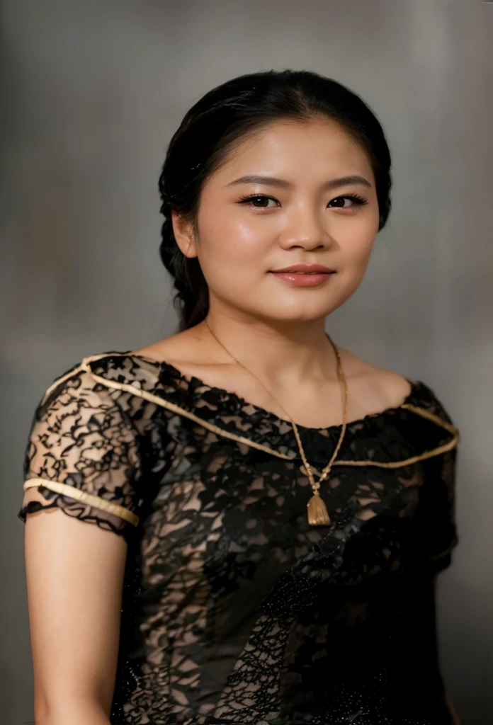 arafed woman in a black dress posing for a picture, mai anh tran, formal portrait, yun ling, photo portrait, kan liu, professional portrait photo, qiu fang, wu liu, close-up professional portrait, zhuoxin ye, mid shot portrait, close up portrait photo, studio portrait photo, mei-ling zhou, professional portrait photograph